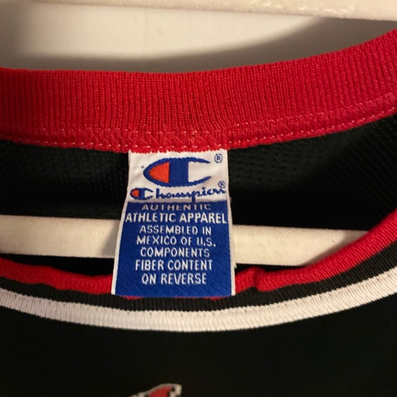 Vintage Dennis Rodman Bulls Black Jersey Youth XL 18/20 - Picture 5 of 6